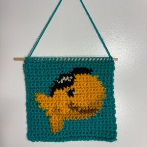 Crochet Goldfish Tapestry